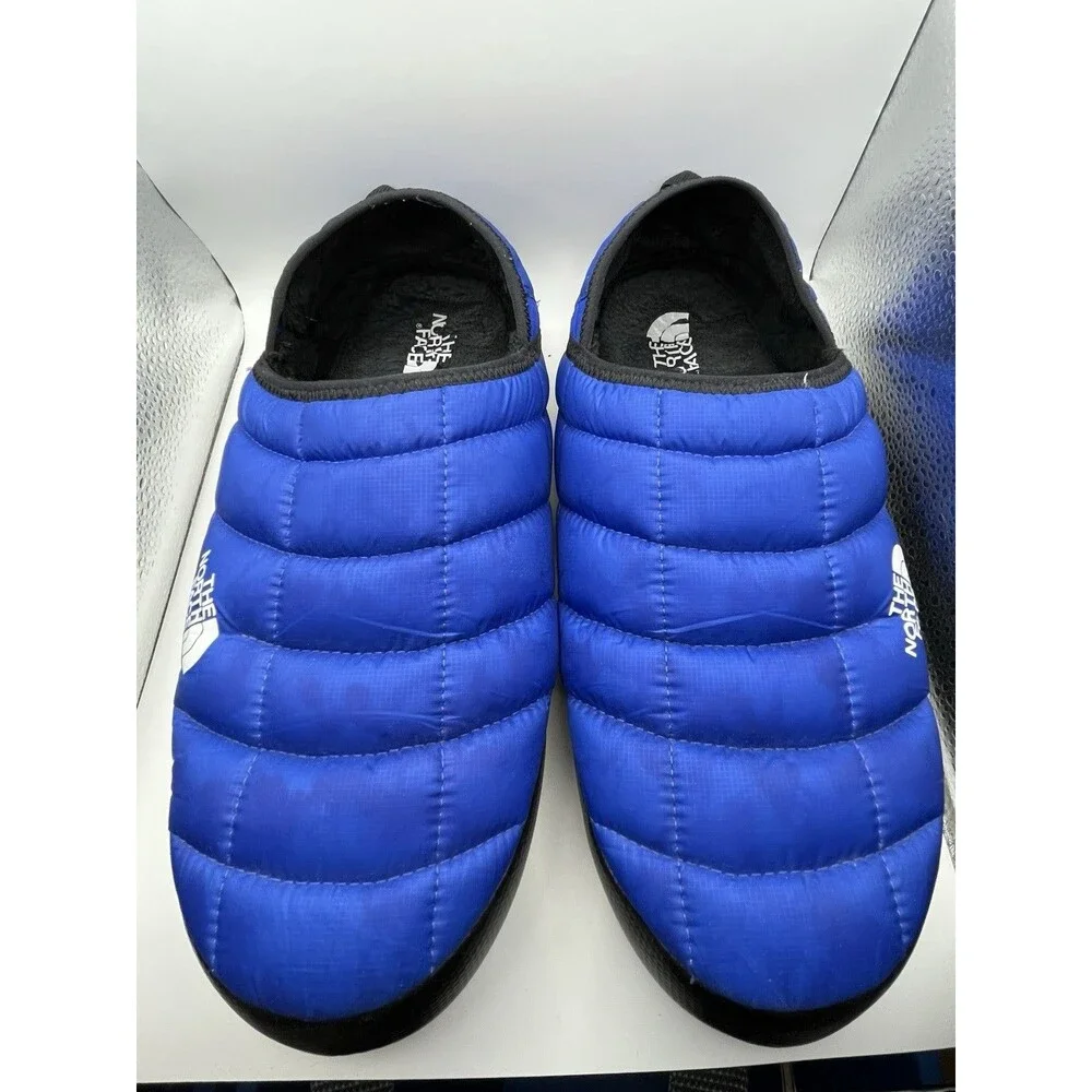 The North Face ThermoBall Traction Mule Slippers Blue Men's Size 12